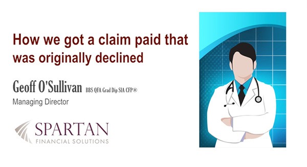 How we got a claim paid